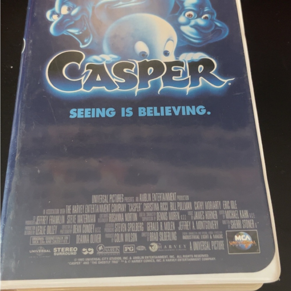 Casper VHS Tape